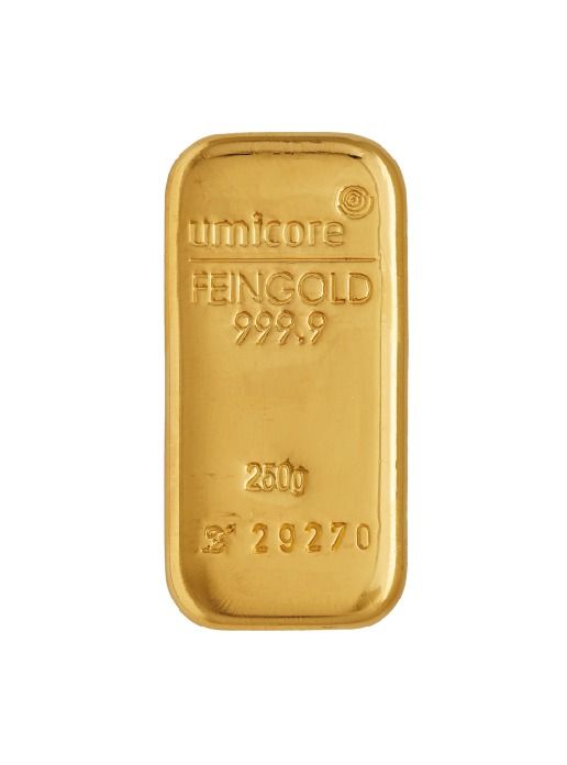 Umicore goudbaar 250g